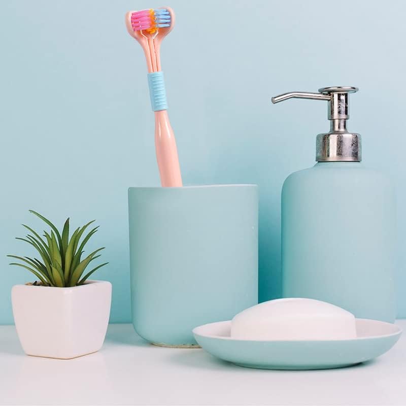 3-Sided Autism Toothbrush – V-Shaped Soft Bristle Oral Care (Pack of 2) - Random Colors