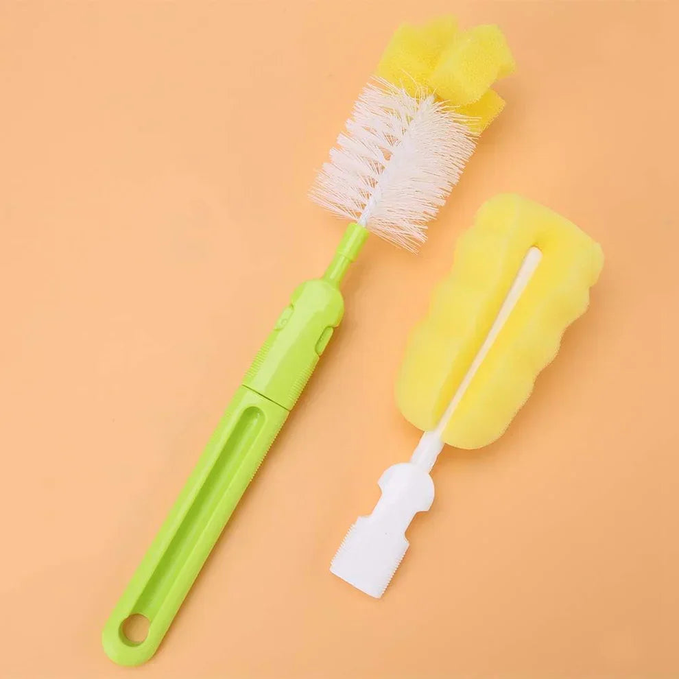 4-in-1 Baby Bottle & Teat Brush Set