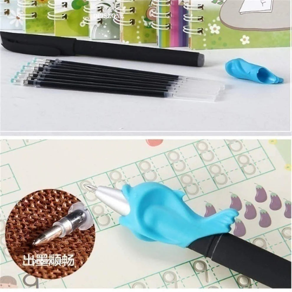 Sank Magic Practice Book Set – 4 Books + Magic Pen & 5/10 Refills