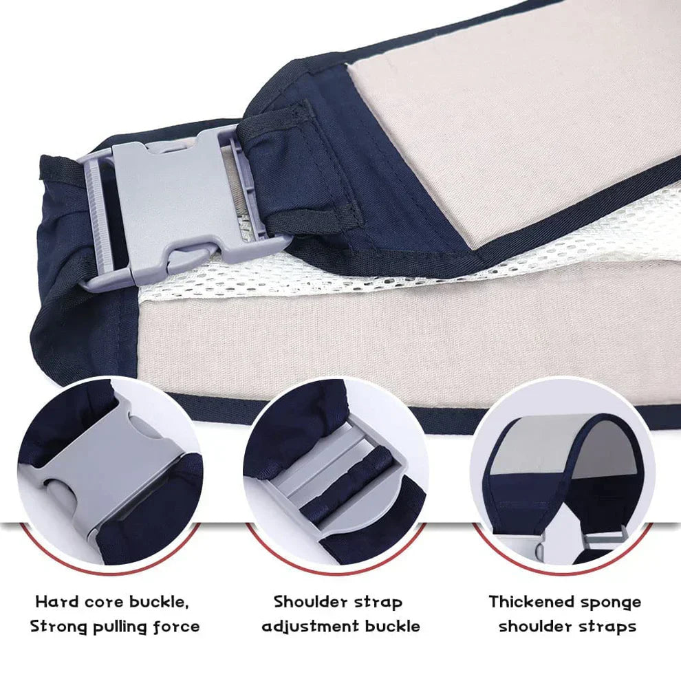 Ergonomic One-Shoulder Baby Carrier – 0–3 Years