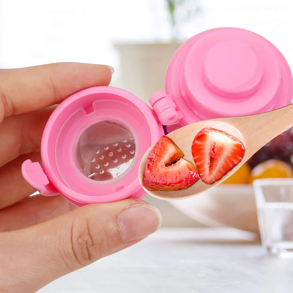 Baby Food Pacifier & Feeder Spoon Combo
