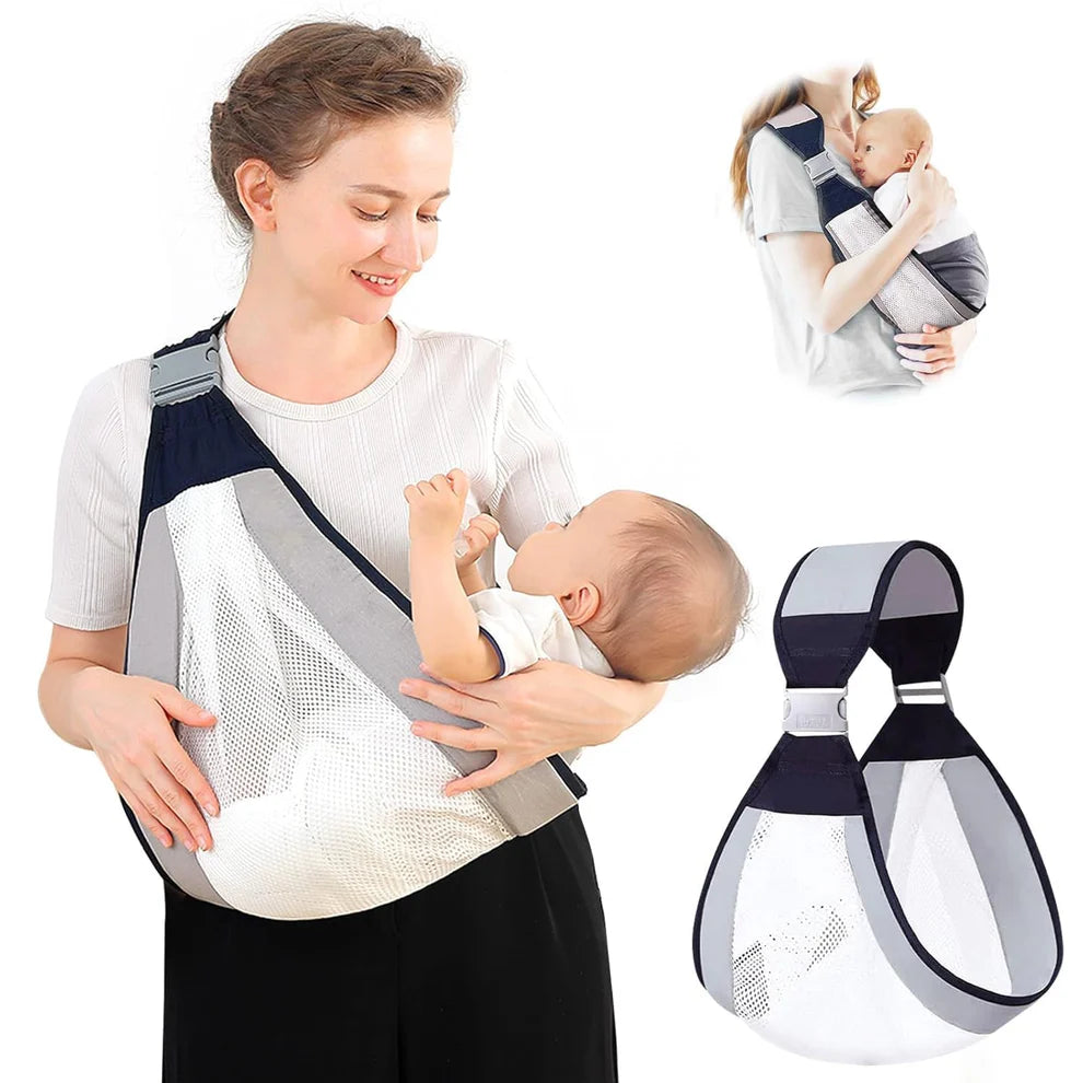 Ergonomic One-Shoulder Baby Carrier – 0–3 Years