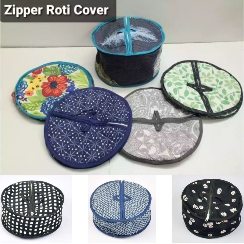 1pc Roti Zipper Bag –  (Random Design)