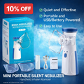 Mini Portable Silent Nebulizer Handheld Inhaler Atomizer – Medical Grade Mesh Technology for Asthma & Respiratory Care