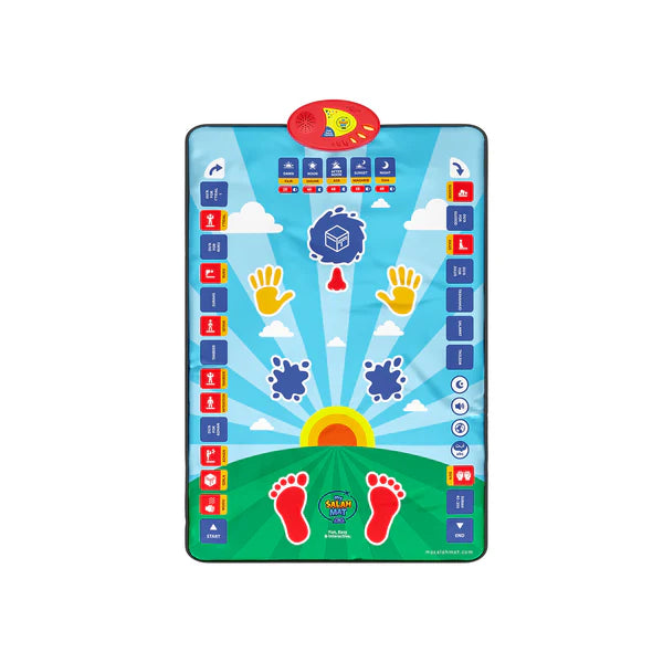 Smart Interactive Kids Prayer Mat – Touch Sensitive Salah Learning Mat with Audio & 10 Languages