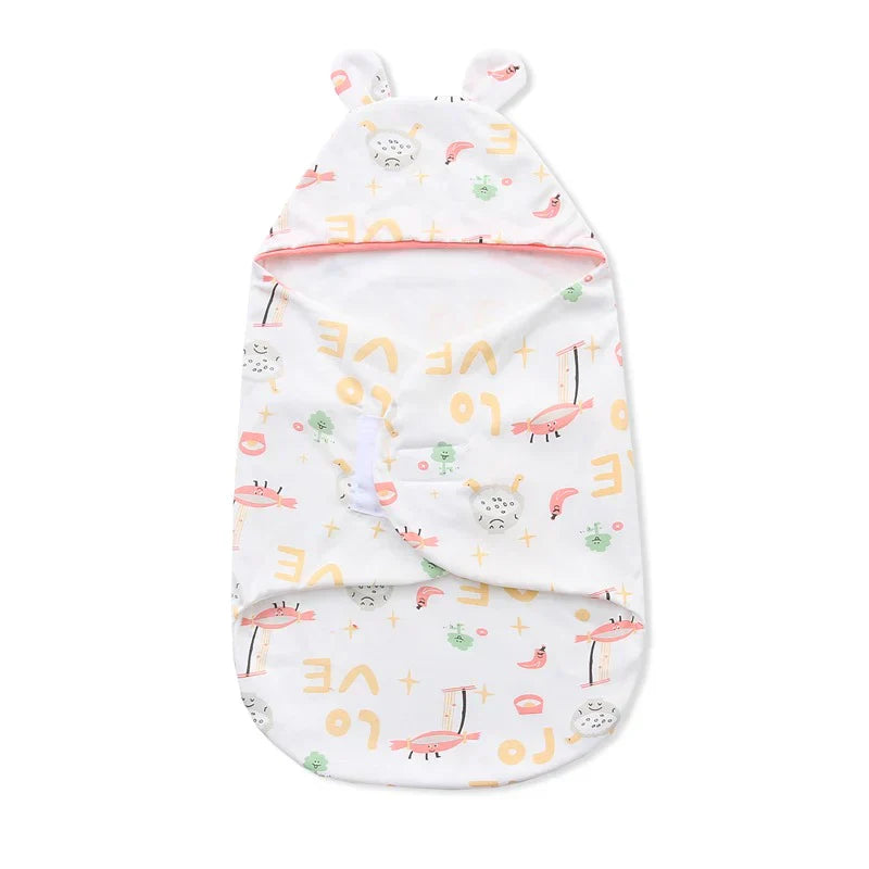 Newborn Baby Wrap Blanket – 0–1 Year Babies (Random Color)