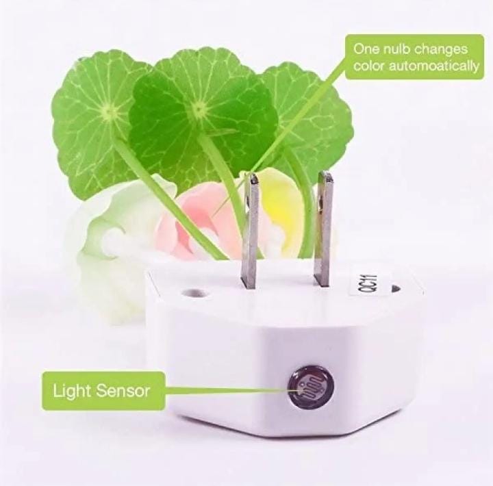 Mushroom Night Light – Dusk to Dawn Sensor LED Flower Lamp for Kids room