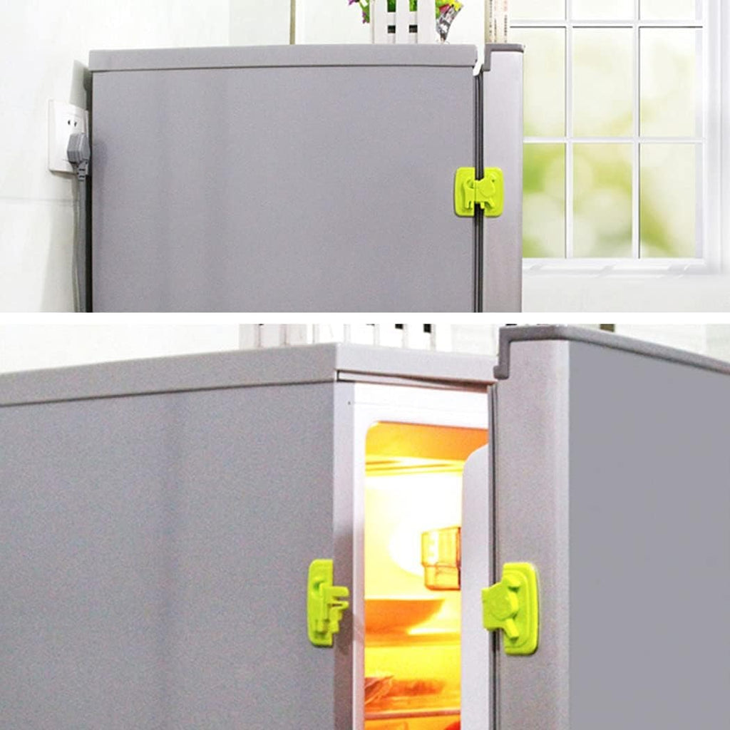 Cute Dog Shape Cartoon Cabinet & Refrigerator Safety Lock for Babies and Toddlers – (Random Color)